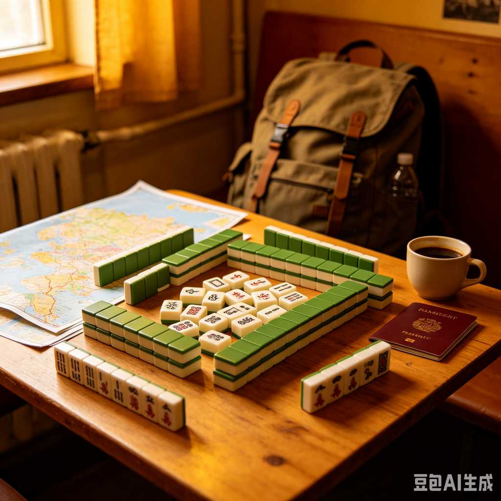 pocket mini mahjong set