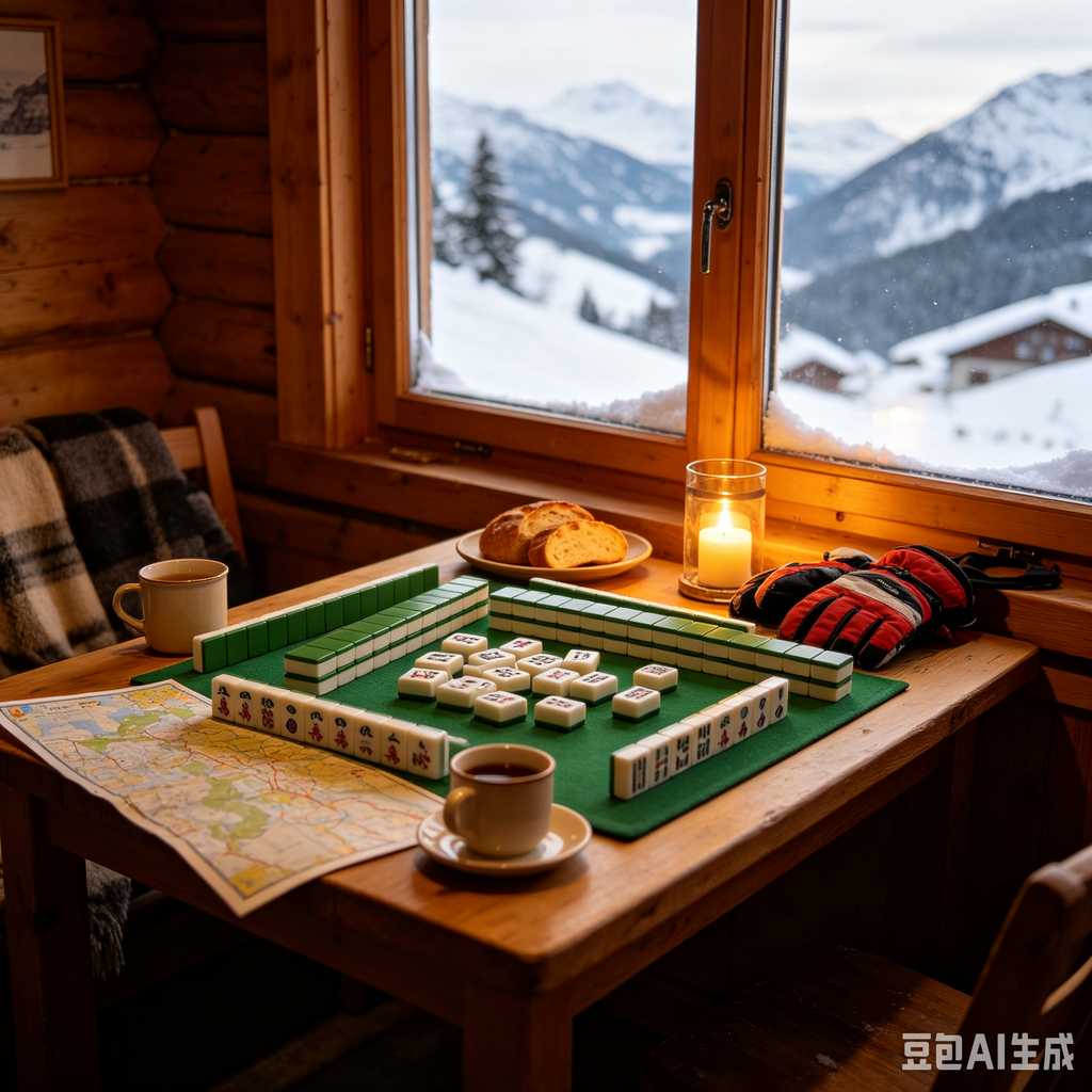 traditional chinese board game mahjong