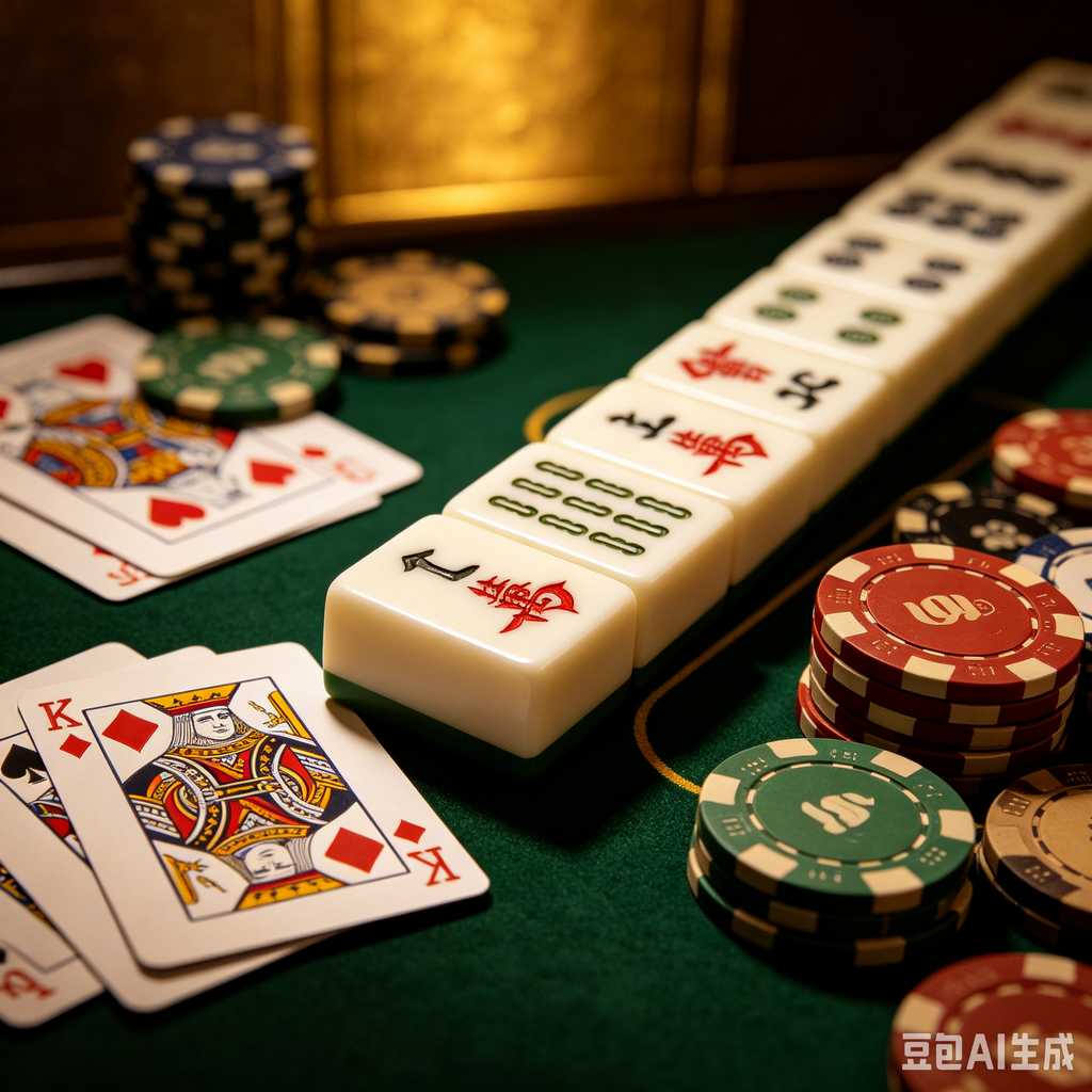 simple text mahjong tiles