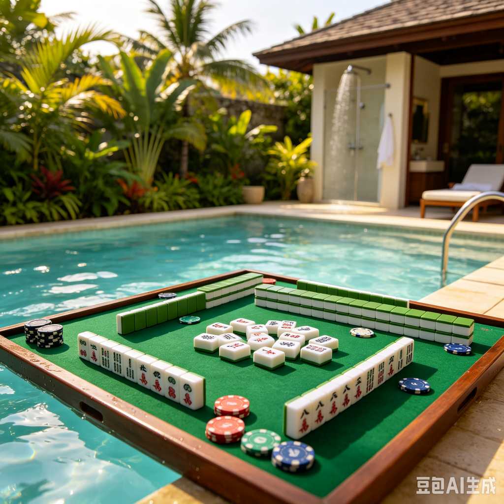 outdoor foldable mahjong table